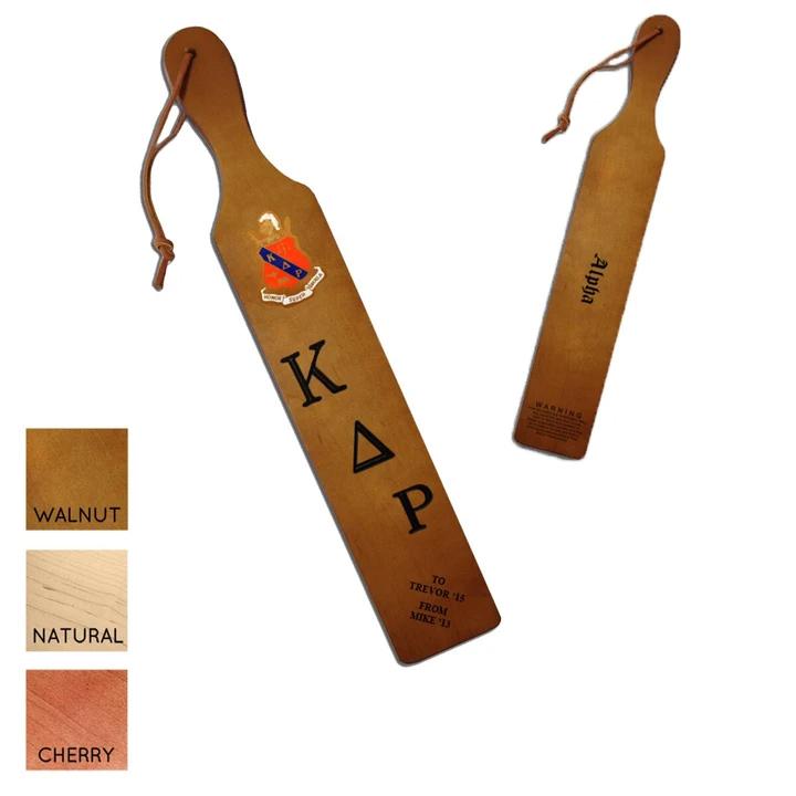 Kappa Delta Rho Personalized Traditional Paddle Campus Classics