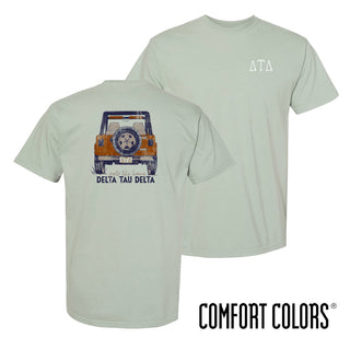 Fraternity Comfort Colors Short Sleeve Jeep Tee