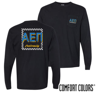 Comfort Colors Black Feeling Retro Long Sleeve Tee