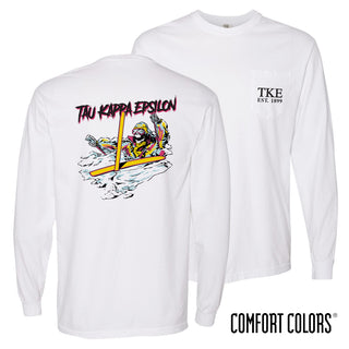 Comfort Colors Ski-leton Long Sleeve Tee