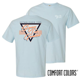 Fraternity Comfort Colors Retro Flash Tee