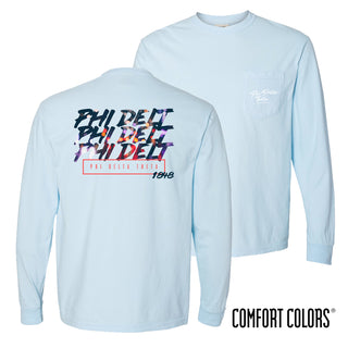 Comfort Colors Chambray Long Sleeve Urban Tee