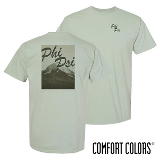 Fraternity Comfort Colors Bay Mountain View Short Sleeve Tee