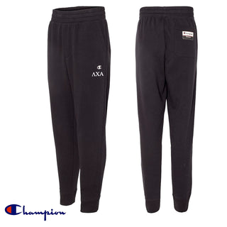 Fraternity Black Champion Joggers