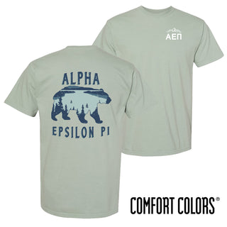 Fraternity Comfort Colors Short Sleeve Bear Tee