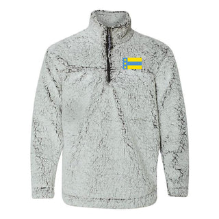 Fraternity Flag Sherpa 1/4 Zip Pullover