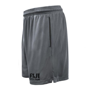 Fraternity 7in Grey Pocketed Shorts