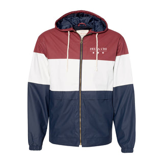 Fraternity Color Block Rain Jacket