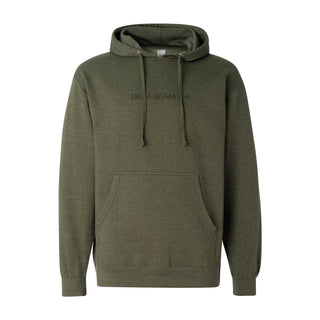 Fraternity Army Green Title Hoodie