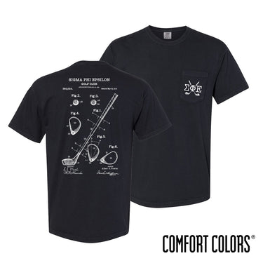 SigEp Comfort Colors Club Components Short Sleeve Tee