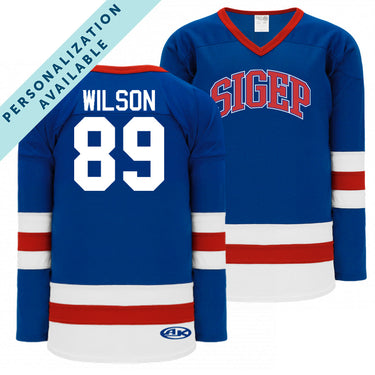 Personalized Patriotic Hockey Jersey