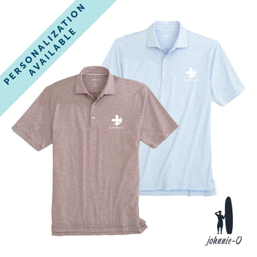 New! Lambda Chi Personalized Johnnie-O Striped Polo