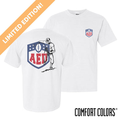 New! AEPi Limited Edition Comfort Colors Touchdown Tradition Short Sleeve Tee