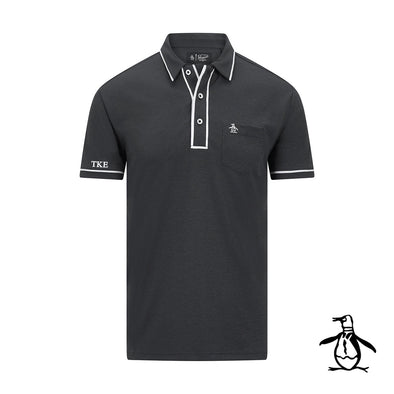 New! TKE Original Penguin Greek Letter Polo