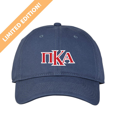 New! Pike Red White and Blue Greek Letter Hat