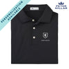 New! Beta Personalized Peter Millar Black Polo With Symbol