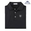 Beta Peter Millar Black Polo With Symbol