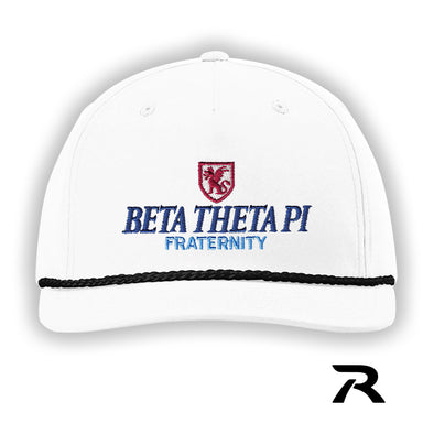 New! Beta White Richardson Rope Hat