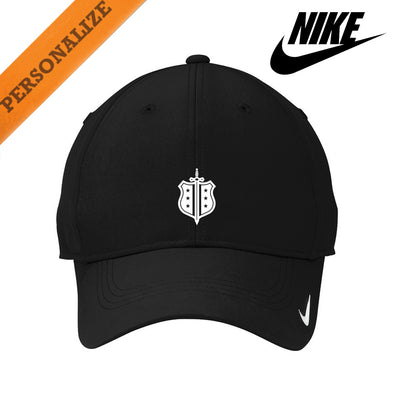 Phi Delt Personalized Black Nike Dri-FIT Performance Hat