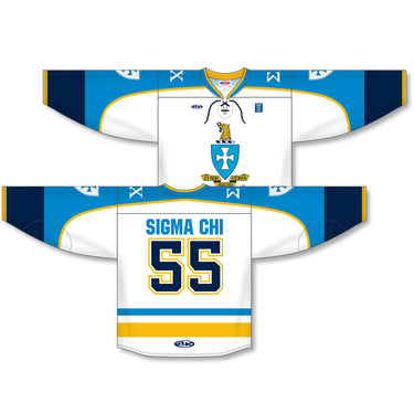 New! Sigma Chi Sublimated Hockey Jersey