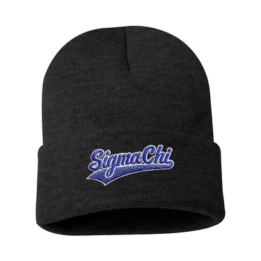 Signature Charcoal Beanie