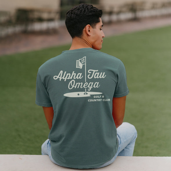 New! ATO Comfort Colors Par For The Course Short Sleeve Tee