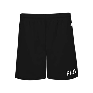 New! FIJI 5" Black Shorts