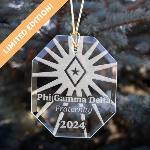 New! FIJI 2024 Limited Edition Retro Holiday Ornament