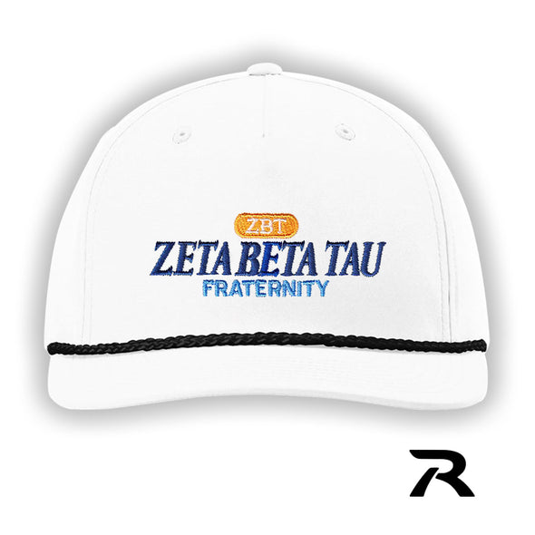 New! ZBT White Richardson Rope Hat