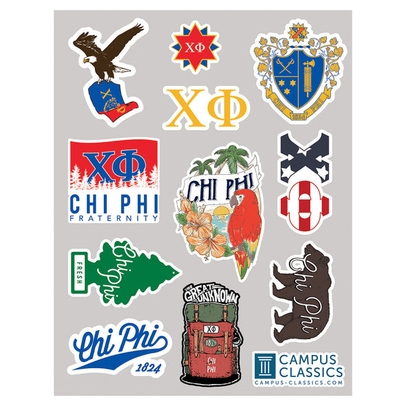 Chi Phi Sticker Sheet