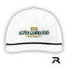 New! AGR White Richardson Rope Hat