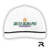 New! Delta Sig White Richardson Rope Hat