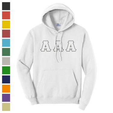 Pick Your Own Colors Sewn On Hoodie