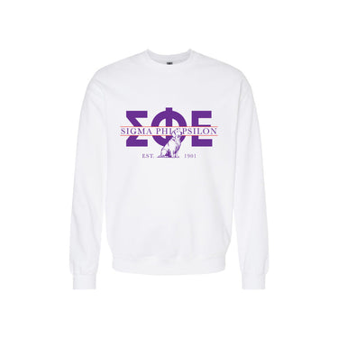 SigEp Golden Letters Crewneck