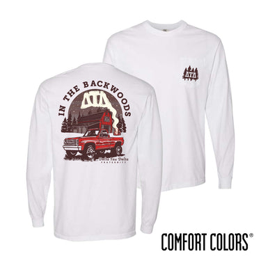 Delt Comfort Colors Country Roads Long Sleeve Tee