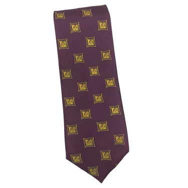 Delt Badge Silk Tie | Delta Tau Delta | Ties > Neck ties