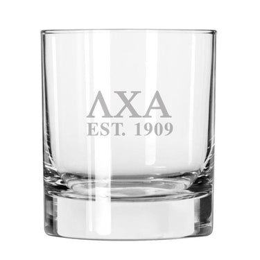 Lambda Chi Engraved Glass | Lambda Chi Alpha | Drinkware > 8 ounce glasses