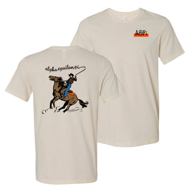 AEPi Neutral Western Tee