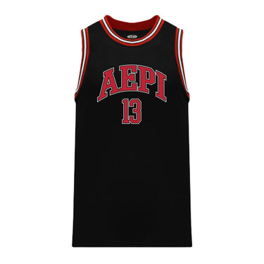 AEPi Black Basketball Jersey | Alpha Epsilon Pi | Shirts > Jerseys