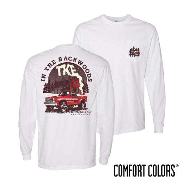 TKE Comfort Colors Country Roads Long Sleeve Tee