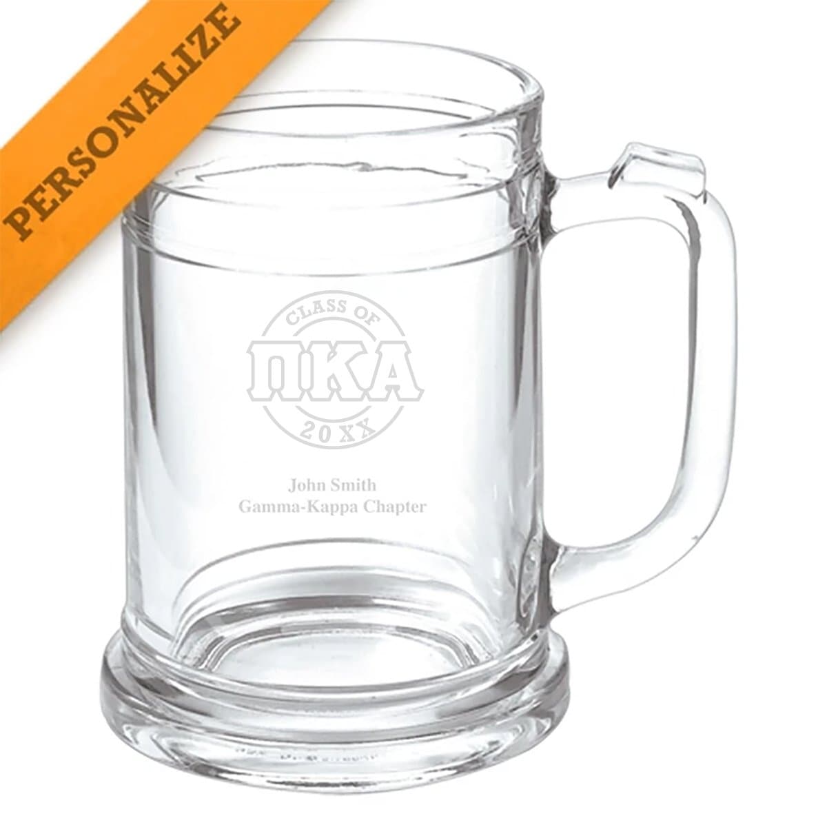 Personalized Graduation Beer Mug Glass