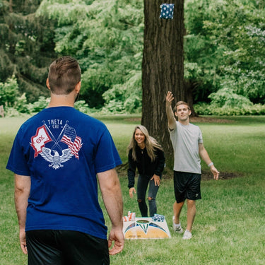 TKE Comfort Colors Navy Patriot tee | Tau Kappa Epsilon | Shirts > Short sleeve t-shirts