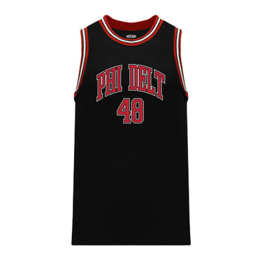 Phi Delt Black Basketball Jersey | Phi Delta Theta | Shirts > Jerseys