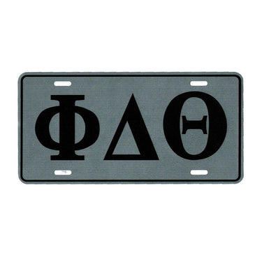 Phi Delt License Plate | Phi Delta Theta | Car accessories > Decorative license plates