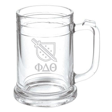 Phi Delt Keepsake Glass Mug | Phi Delta Theta | Drinkware > Stein mugs/tankards