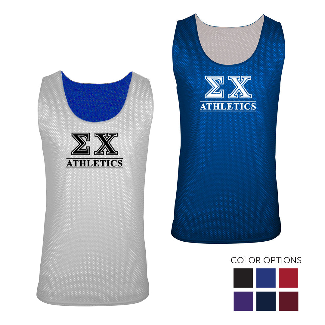 Sigma Chi Reversible Personalized Intramural Mesh Tank – Campus Classics