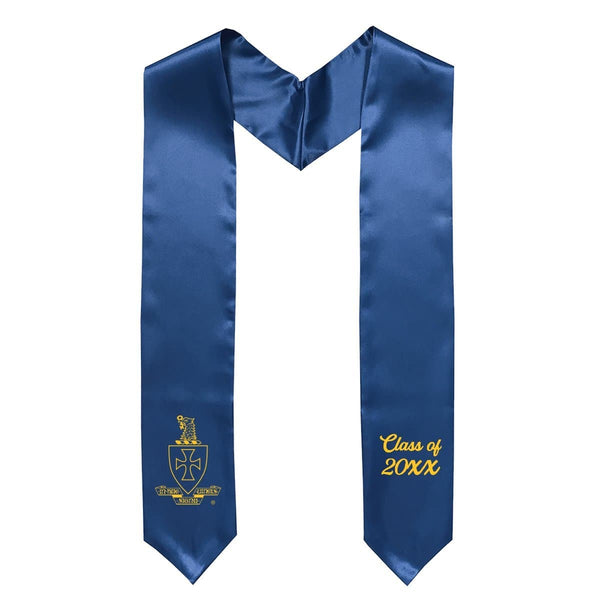 Sigma Chi Embroidered Crest Graduation Stole – Campus Classics