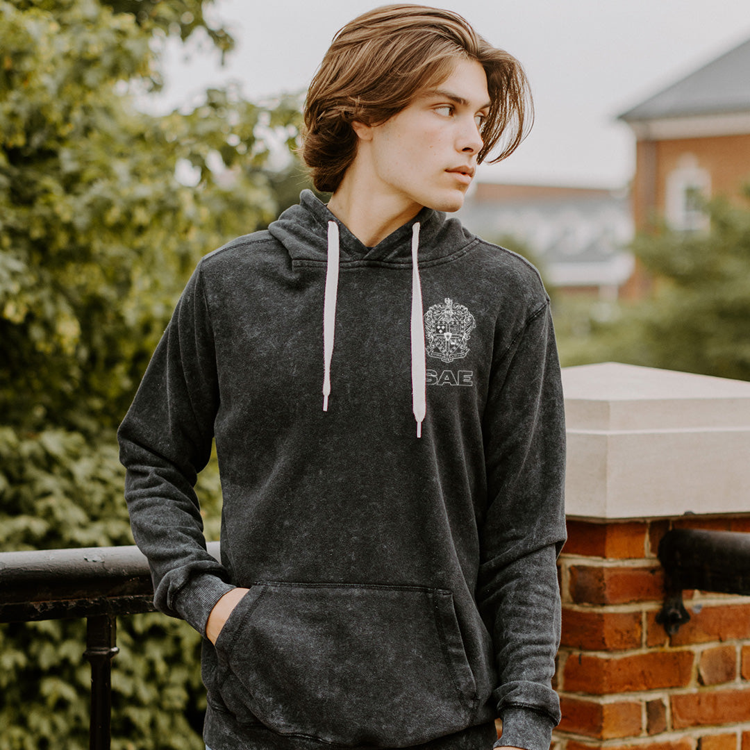 Men's Hex Pullover Hoodie - Black – The San Diego Shop