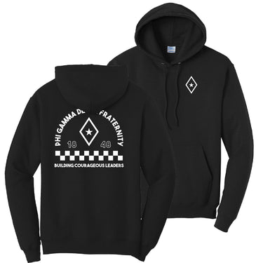 FIJI Retro Block Graphic Hoodie