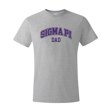 Sigma Pi Heather Gray Dad Tee | Sigma Pi | Shirts > Short sleeve t-shirts